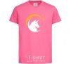 Kids T-shirt Unicorn moon heliconia фото