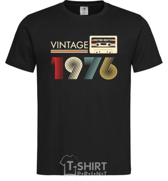 Men's T-Shirt Vintage limited edition black фото