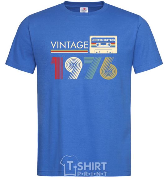 Men's T-Shirt Vintage limited edition royal-blue фото