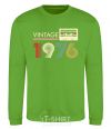 Sweatshirt Vintage limited edition orchid-green фото