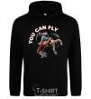 Men`s hoodie You can fly black фото
