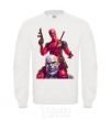 Sweatshirt Deadpool and Thanos White фото