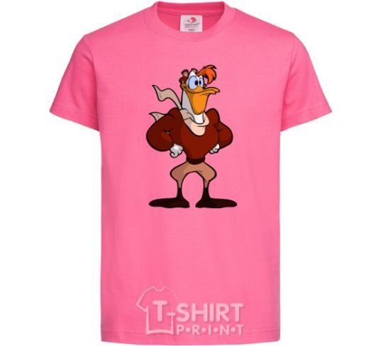Детская футболка Зигзаг Ярко-розовый фото