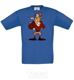 Kids T-shirt Zigzag royal-blue фото