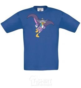 Kids T-shirt Black cloak royal-blue фото