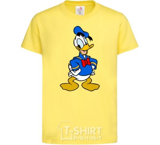 Kids T-shirt Donald Duck cornsilk фото