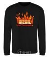 Sweatshirt Gianni, you're a fire black фото