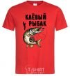 Men's T-Shirt Cool fisherman red фото