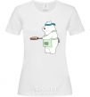 Women's T-shirt Regular bears. White White фото