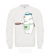 Sweatshirt Regular bears. White White фото