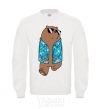 Sweatshirt Regular Grizz Bears White фото