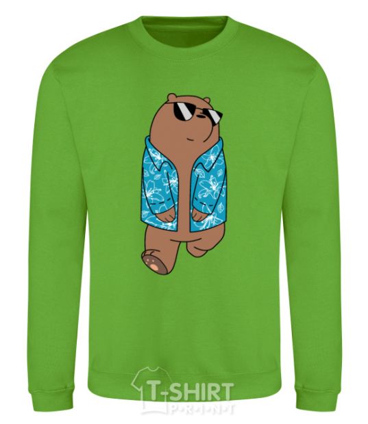 Sweatshirt Regular Grizz Bears orchid-green фото