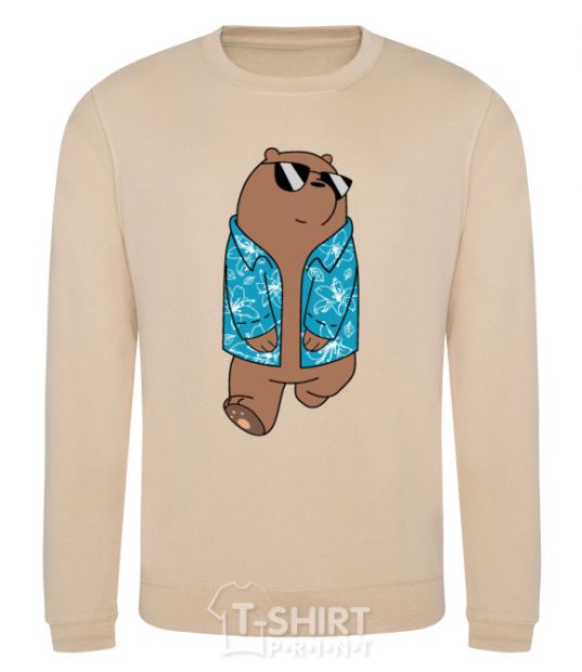 Sweatshirt Regular Grizz Bears sand фото