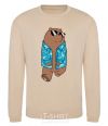 Sweatshirt Regular Grizz Bears sand фото