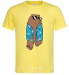 Men's T-Shirt Regular Grizz Bears cornsilk фото