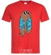 Men's T-Shirt Regular Grizz Bears red фото