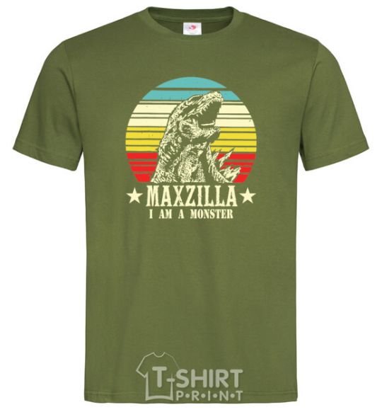 Men's T-Shirt MAXZILLA millennial-khaki фото