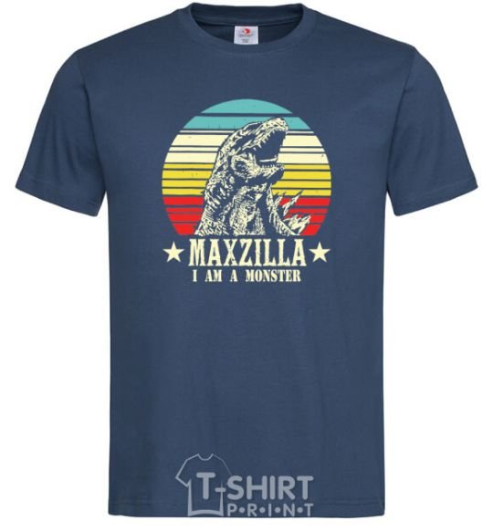 Men's T-Shirt MAXZILLA navy-blue фото