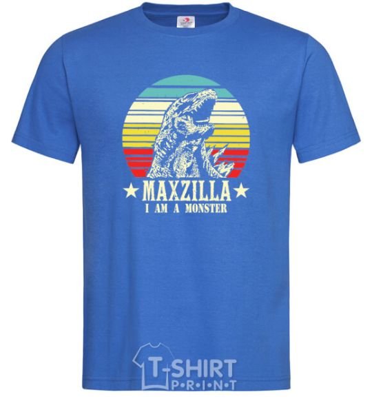 Men's T-Shirt MAXZILLA royal-blue фото