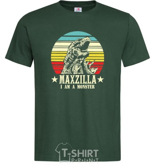 Men's T-Shirt MAXZILLA bottle-green фото