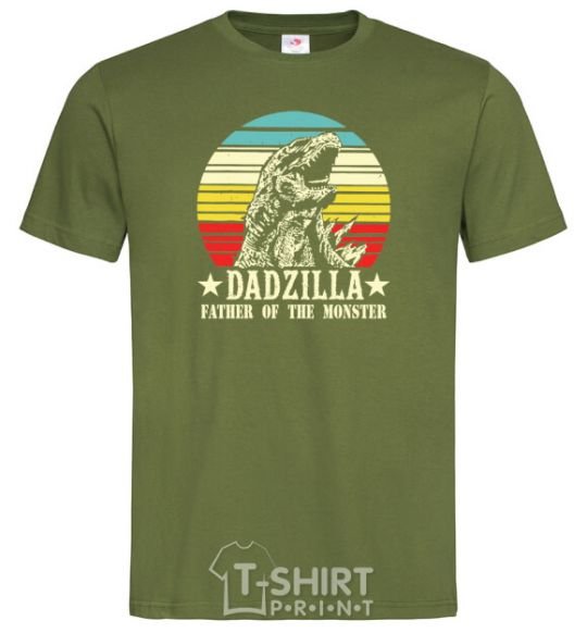 Men's T-Shirt DADZILLA millennial-khaki фото