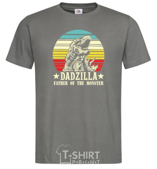 Men's T-Shirt DADZILLA dark-grey фото