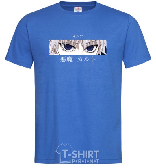 Men's T-Shirt hunter x hunter royal-blue фото