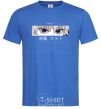 Men's T-Shirt hunter x hunter royal-blue фото