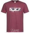 Men's T-Shirt hunter x hunter burgundy фото