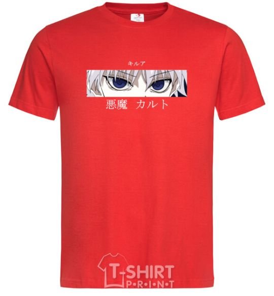 Men's T-Shirt hunter x hunter red фото