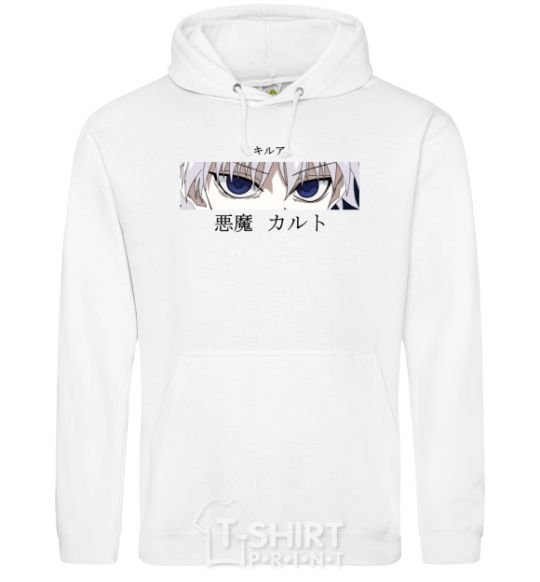 Men`s hoodie hunter x hunter White фото