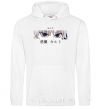 Men`s hoodie hunter x hunter White фото