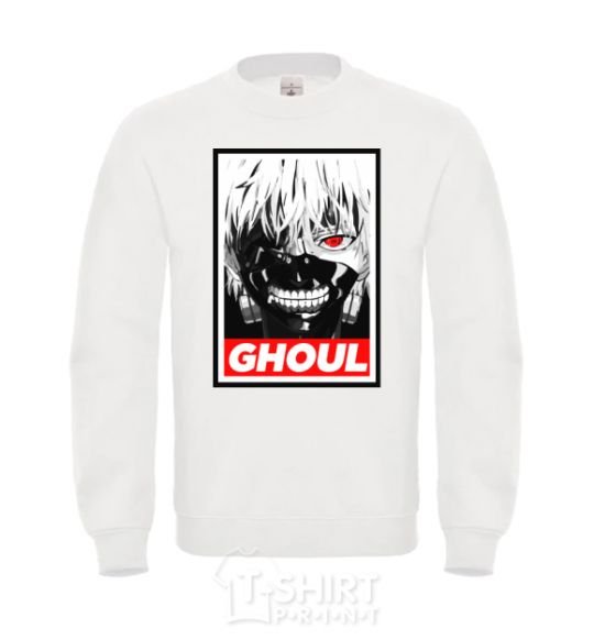 Свитшот GHOUL Белый фото