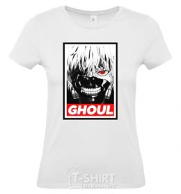 Women's T-shirt GHOUL White фото