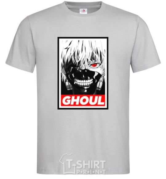 Мужская футболка GHOUL Серый фото