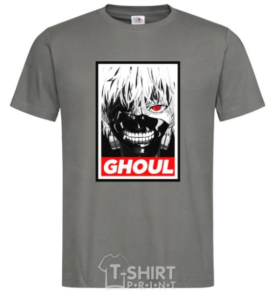 Men's T-Shirt GHOUL dark-grey фото