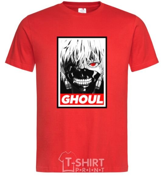 Мужская футболка GHOUL Красный фото