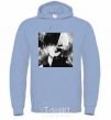 Men`s hoodie Kaneki sky-blue фото