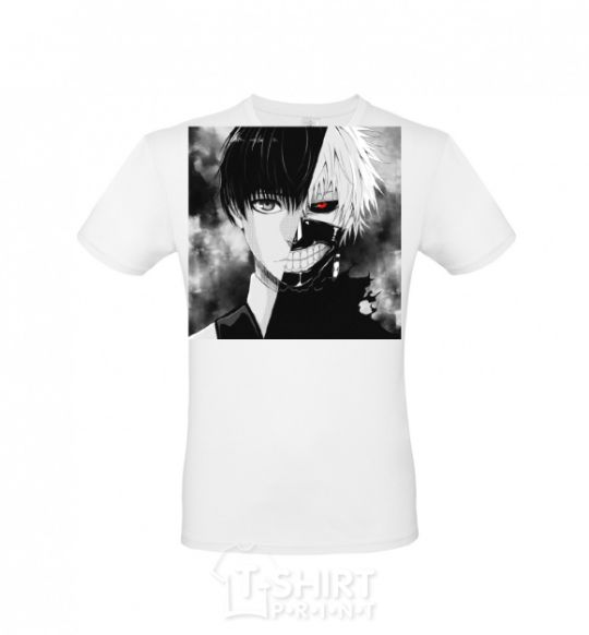 Men's T-Shirt Kaneki White фото