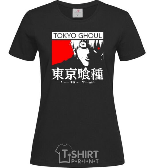 Women's T-shirt Tokyo ghoul бк black фото