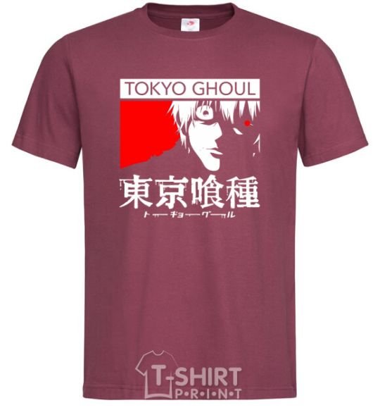 Men's T-Shirt Tokyo ghoul бк burgundy фото