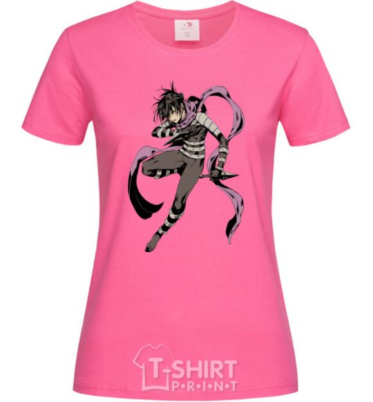 Женская футболка One punch man sonic Ярко-розовый фото