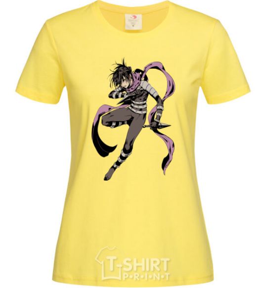 Женская футболка One punch man sonic Лимонный фото