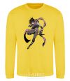 Sweatshirt One punch man sonic yellow фото