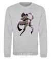 Sweatshirt One punch man sonic sport-grey фото