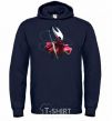 Men`s hoodie Hollow night silksong navy-blue фото