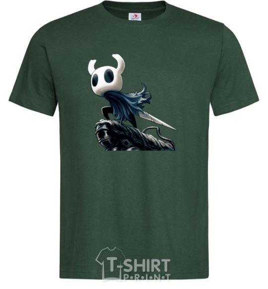 Men's T-Shirt Hollow night with a sword bottle-green фото