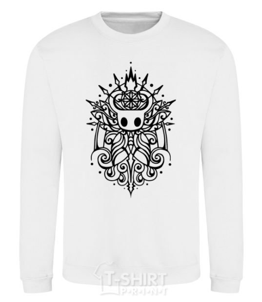 Sweatshirt hollow night curls White фото