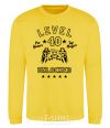 Sweatshirt Level 40 yellow фото