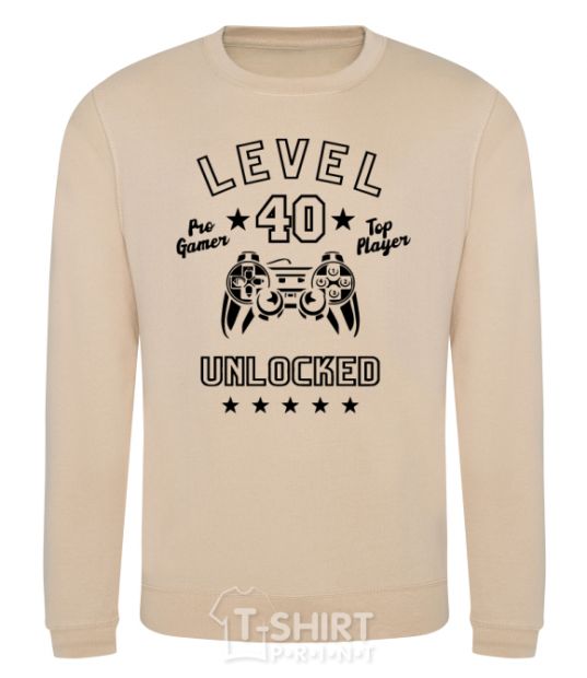 Sweatshirt Level 40 sand фото